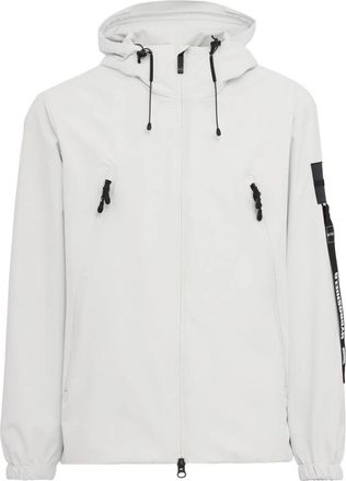 Outhere Giacca con cappuccio Helios Hydroshield - Heren - Windbreakers - Wit - S - Fitness