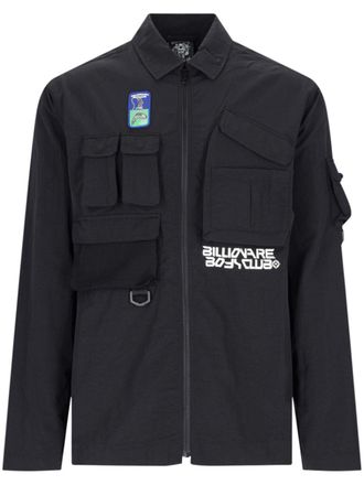 Billionaire Boys Club multi-pocket shirt jacket - Black