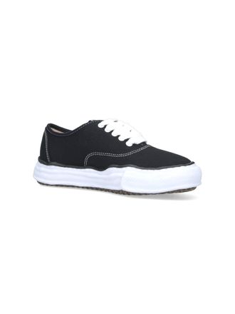 Miharayasuhiro Low-Top Canvas Sneaker - Black