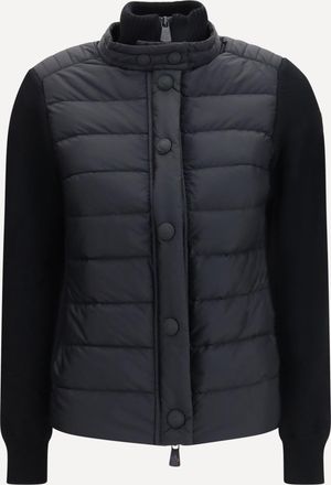 Moncler Padded wool-blend Cardigan Female M