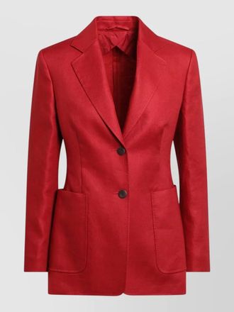 Max Mara tailored jacket single breasted notch lapel