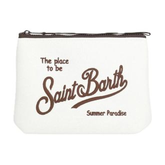 MC2 Saint Barth Clutches, female, White, Size: ONE SIZE Aline Piquet Pochette