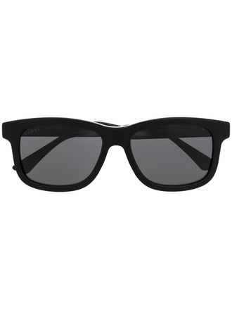 Gucci Occhiali da sole squadrati - Nero