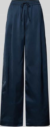 Gestuz Sweatpants mit Viskose-Anteil Modell BICCA in Dunkelblau, Gr&ouml;&szlig;e 34