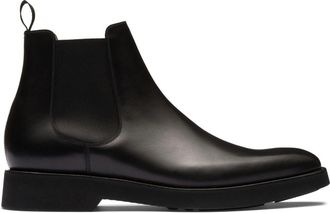 Churchs elasticated-side leather ankle boots - men - Calf Leather/Rubber/Calf Leather - 9.5 - Black