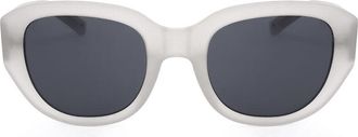 Linda Farrow PHILLIP LIM PL101 C5 Womens Sunglasses White Size 54