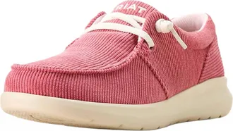 Ariat Womens Hilo Corduroy Shoes In Pink
