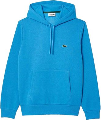 Lacoste Heren Organic Cotton Hoodie (Blauw)
