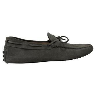 Tod's Tods Gommino Instappers in Grijs Su&egrave;de