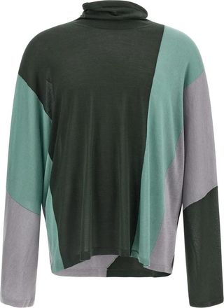 Kiko Kostadinov Sigo Knit Pullover - Heren - Coltruien - Veelkleurig - M - Truien & Vesten