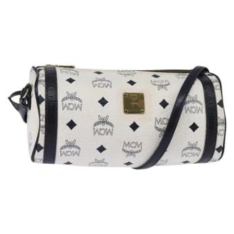 MCM Borsa a tracolla in plastica Pre-owned - - Pre-owned - Donna - Bianco - ONE SIZE