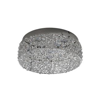 Lucande L&aacute;mpara De Techo Led felias En Plateado - Lucande