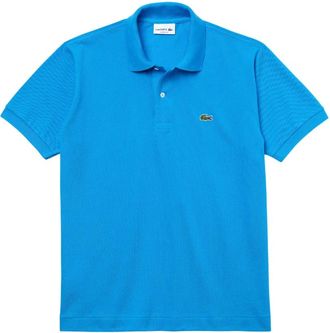 Lacoste Klassieke Polo Shirt in Katoen Piqu&eacute; - Heren - Polos - Blauw - S - Katoen - Tops