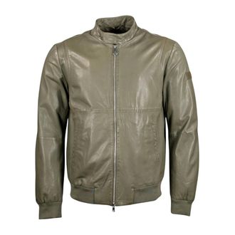Peuterey Bomber Jackets, male, Green, Size: S Tureia PPT Jacket