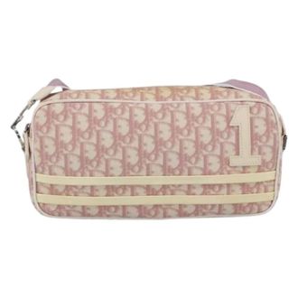 Dior Pre-owned Cross Body Bags, female, Pink, Size: ONE SIZE Pre-owned Vintage crossbody bag