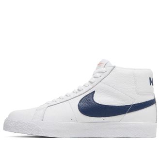 Nike Zoom Blazer Mid ISO SB Orange Label - White Navy DC4472-100