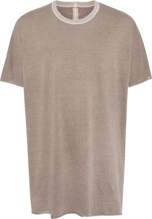 Boris Bidian Saberi T-shirt con banda laterale - Grigio