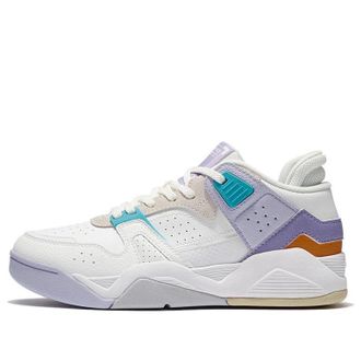 Li-Ning (WMNS) Li-Ning Retro Basketball Shoes White Multi AGBS032-1