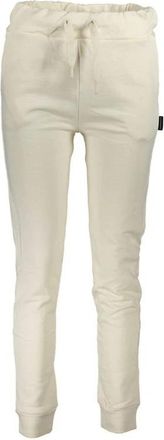 North Sails Katoenen broek met rechte pijpen - Dames - Sweatpants - Wit - XL - Katoen - Broeken