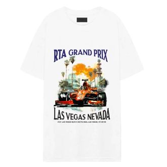 Rta graphic-print cotton T-shirt - men - Cotton - M - White