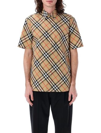 Burberry Check Cotton Shirt