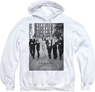Gildan Friends Walk The Streets Adult Pull Over Hoodie / Hooded Sweatshirt
