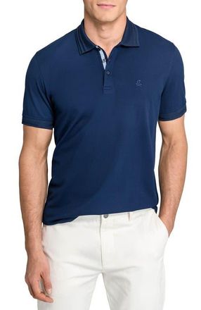 ConStruct Slim Fit Short Sleeve Solid Polo in Navy at Nordstrom, Size Xx-Large