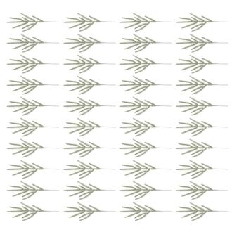 OEM Juego De 40 Ramas De Pino Navide&ntilde;as De Aspecto Natural - Beige