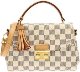 Louis Vuitton Vintage, unisex, Beige, ONE Size, Pre-owned Vintage Canvas Handbag