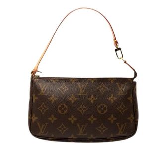 Louis Vuitton Pre-owned Shoulder Bags, female, Brown, Size: ONE SIZE Pre-owned Vintage Shoulder Bag