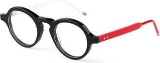 Thom Browne unisex, Accessoires, Zwart, Maat: 47 MM