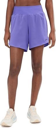 Brooks Chaser 7 Shorts 2.0 Womens Shorts Violet : 2XL (US Womens 20-22), Polyester/Spandex