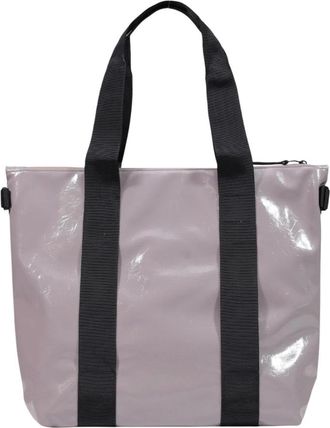 Rains Tote Bag Mini W3 - - Bags - Donna - Viola - ONE SIZE