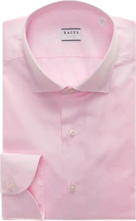 Xacus Formeel Overhemd Upgrade voor Mannen - Heren - Zakelijke Overhemden - Roze - 6XL - Overhemden