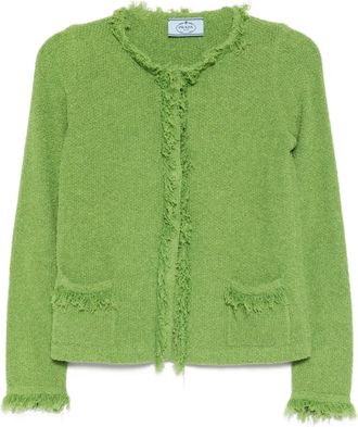 Prada Cardigan - Verde