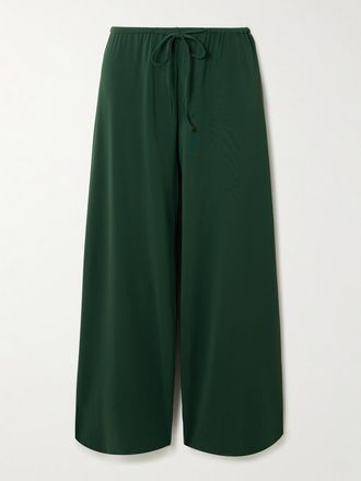 Eres Pantaloni A Gamba Dritta In Jersey Stretch Zelie - Verde