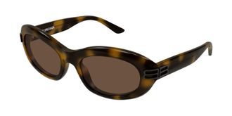 Balenciaga BB0431S 006 Womens Sunglasses Tortoiseshell Size 57