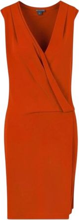 A|X Armani Exchange Abito - female - Armani Exchange - Wrap Dresses - Orange - 3XS - Dresses