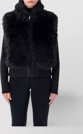 Goldbergh luxe faux fur long sleeve jacket