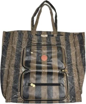 Fendi Pre-owned Lederen Weekendtas - Dames - Vintage Weekendtas - Veelkleurig - ONE Size - Leer - Vintage