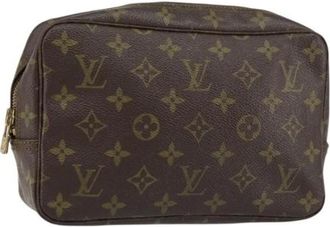 Louis Vuitton Pre-owned Clutches, female, Brown, Size: ONE SIZE Pre-owned Canvas Clutch