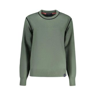 North Sails Verde Viscosa Sweater - Dames - Ronde hals truien - Groen - XL - Polyester - Truien & Vesten