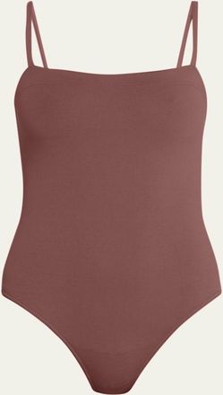 Eres Aquarelle One-Piece Swimsuit with Thin Straps