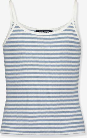 Blue Seven Spaghetti-Top M&auml;dchen BLUE SEVEN Bio-Baumwolle helles blau