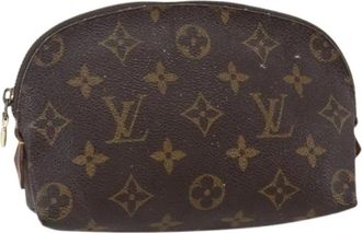 Louis Vuitton Pre-owned Bags, female, Brown, Size: ONE SIZE Pre-owned Canvas Pouch