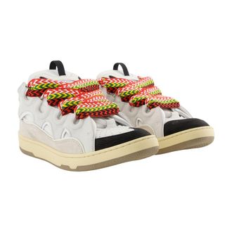 Lanvin Womens Curb Sneaker White Synthetic