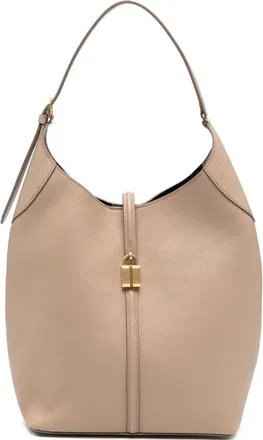 DeMellier Large Siena Padlock-detail Bucket Bag