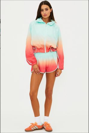 Beach Riot Casen Jacket In Guava Jelly Ombre