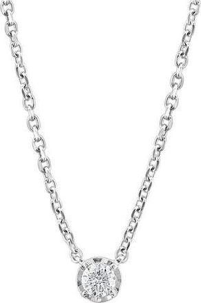 Effy Sterling Silver Diamond Pendant Necklace at Nordstrom Rack, Size 18