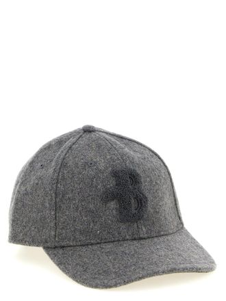 Ballantyne Monogram Patch Baseball Cap - grey